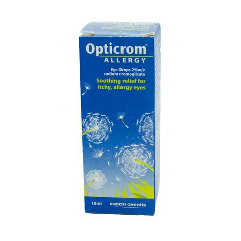 Opticrom Allergy 2% Eye Drops - 10ml