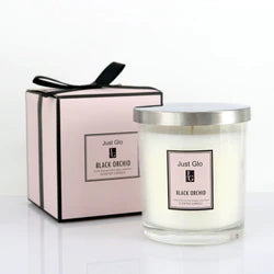 Just Glow Scented Candle - Black Orchid