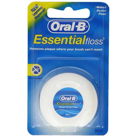 Oral B Essential Floss Mint Waxed - 50m