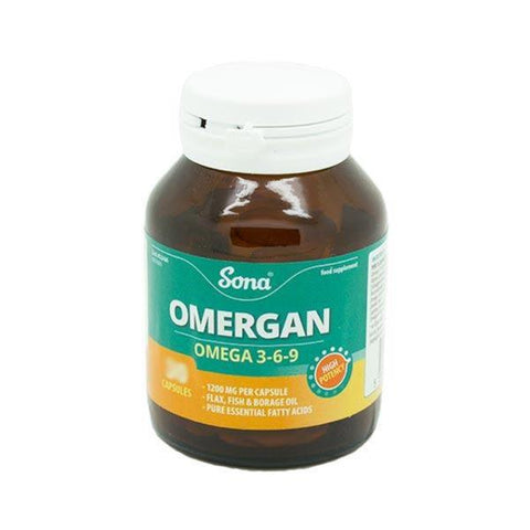 Sona Omergan Omega 3,6,9 - 30 Capsules