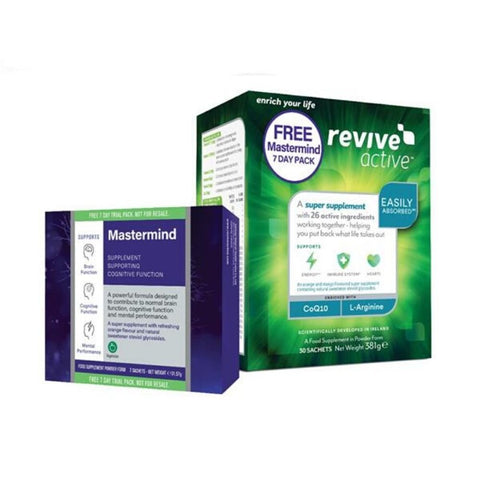 Revive Active (30 sachets) with free 7 day day Mastermind
