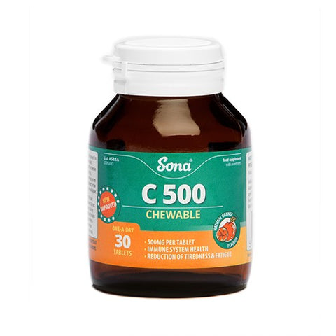 Sona C500 Chewable - 30 Tablets