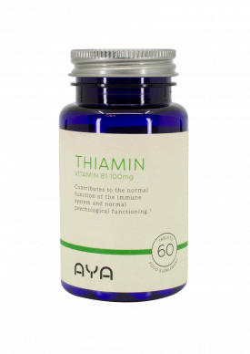 AYA Thiamin Vitamin B1 100mg - 60 Tablets
