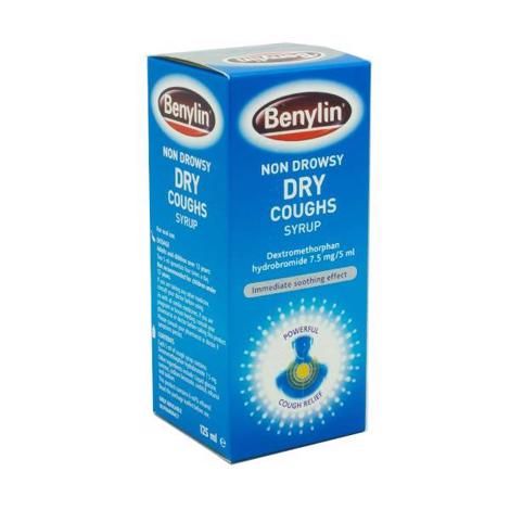 Benylin Non-Drowsy Dry Cough Syrup - 125ml