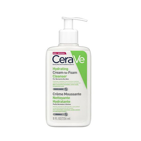 CeraVe Hydrating Cream to Foam Cleanser - 236ml