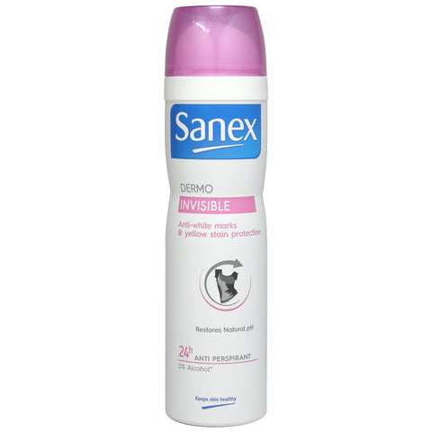Sanex Invisible Deodorant - 150ml