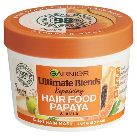 Garnier Ultimate Blends Hair Food Papaya 3-in-1 Hair Mask