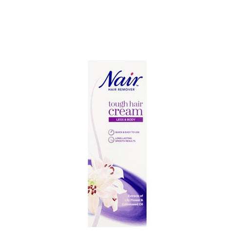 Nair Hair Remover Legs and Body Tough Hair Cream