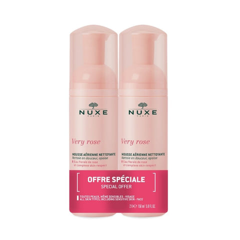 Nuxe Very Rose Light Cleansing Foam Duo 2 x 150ml