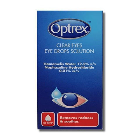 Optrex Clear Eyes Eye Drops - 10ml