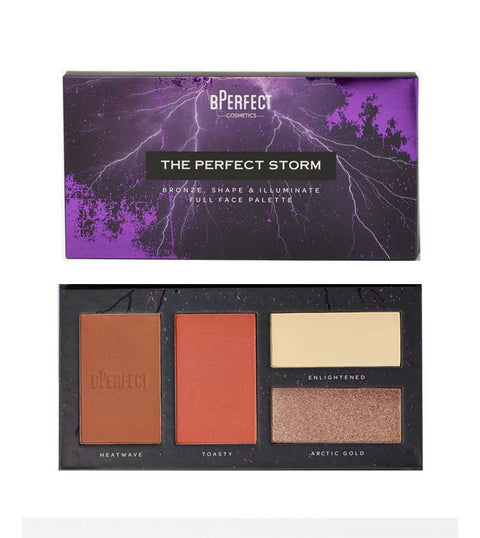 Bperfect the perfect storm full face palette