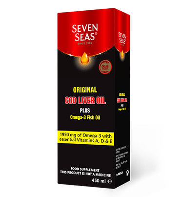 Seven Seas Cod Liver Oil Liquid - 450ml