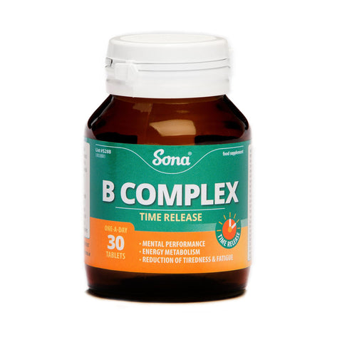 Sona B Complex Time Release - 30 Pack