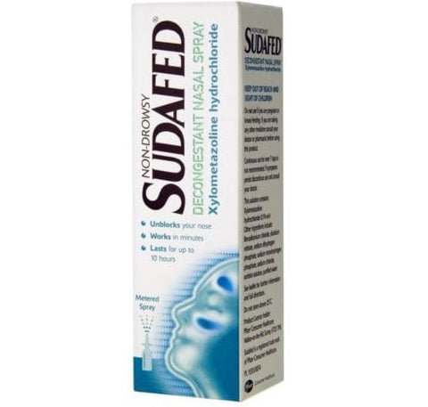 Sudafed 0.1% Nasal Spray - 15ml